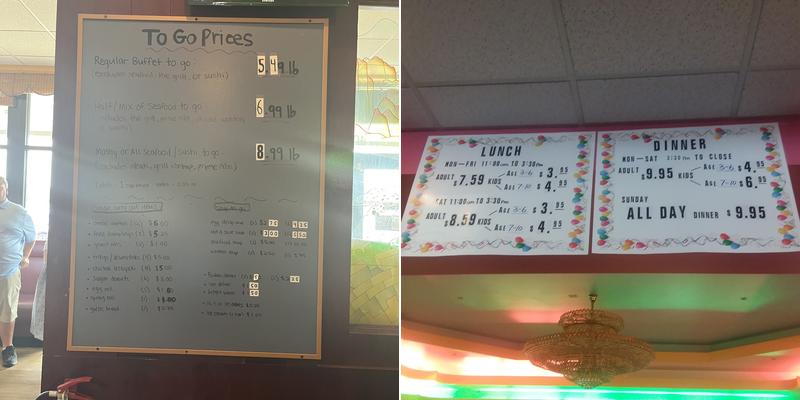 Hibachi Grill & Supreme Buffet Menu