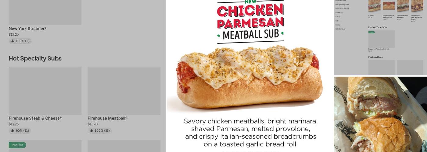 Firehouse Subs Berkeley Blvd Menu