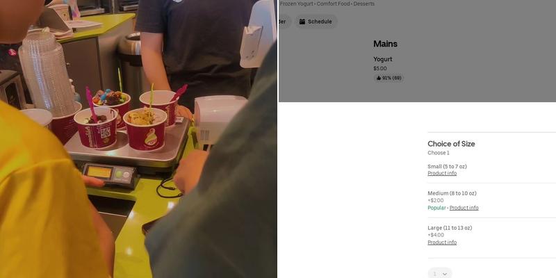 SMYLE Yogurt Bar Menu