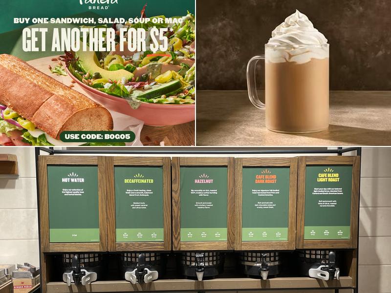 Panera Bread Menu