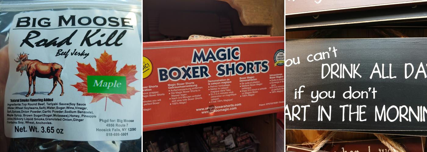 Big Moose Country Store Menu