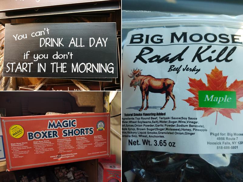 Big Moose Country Store Menu