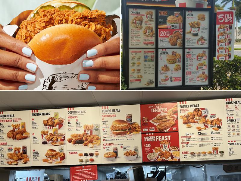 KFC Menu
