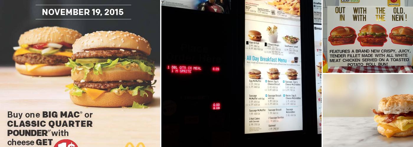 McDonald's Menu