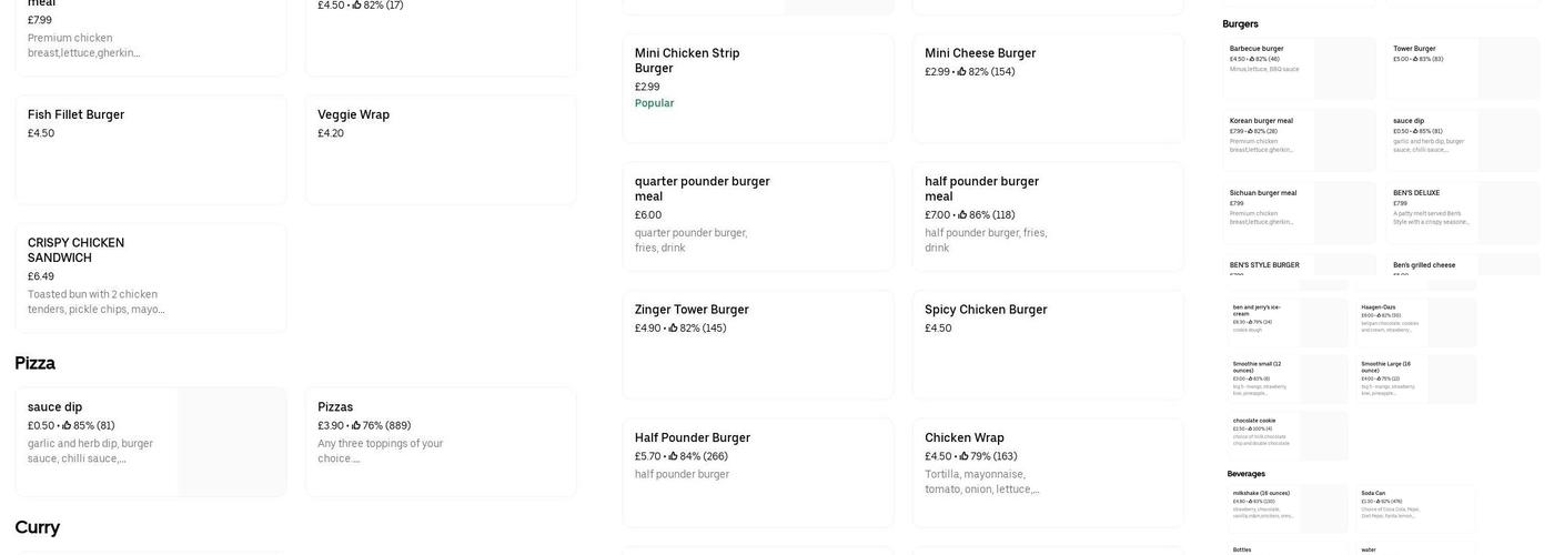 Chick Inn Village Menu