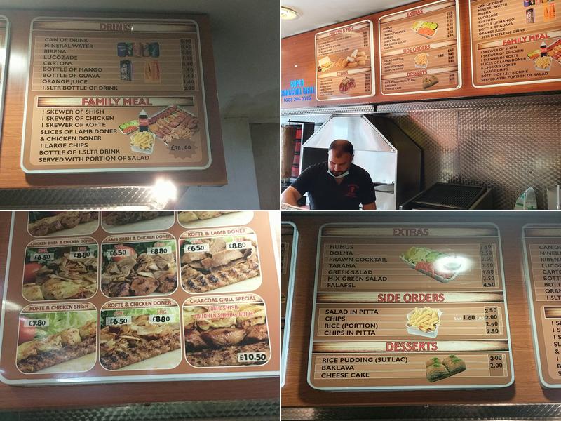 Super Charcoal Grill (Neasden) Menu