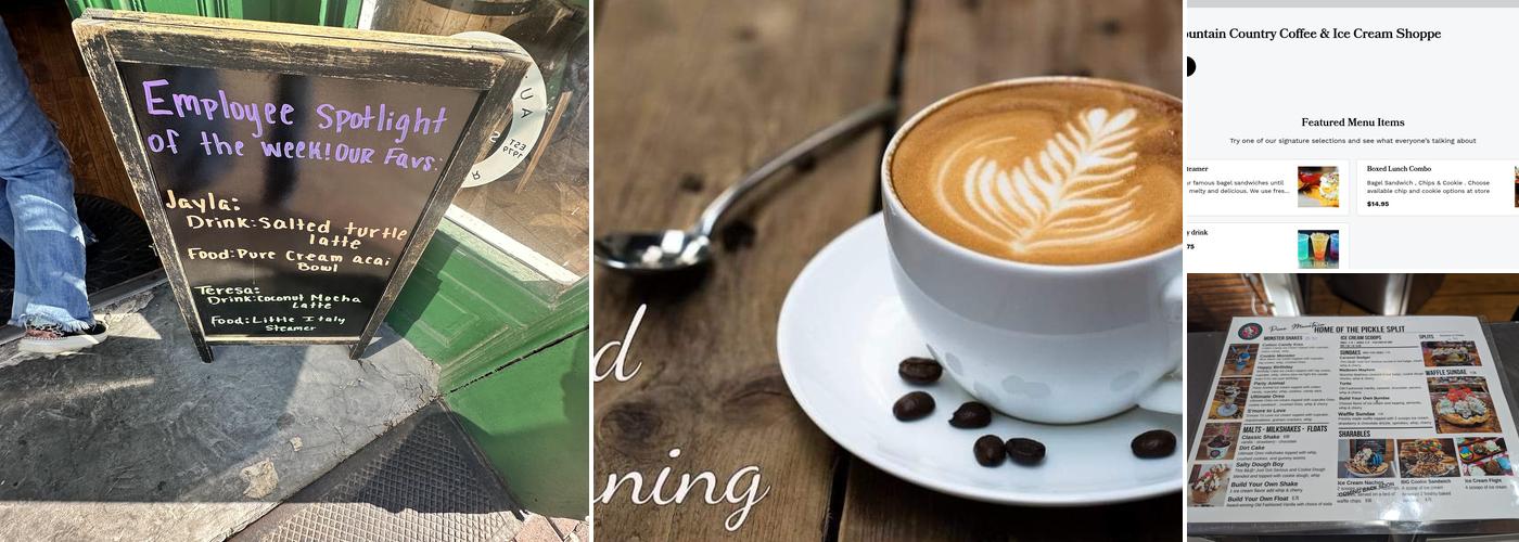 Pine Mountain Country Coffee House & Mercantile Menu