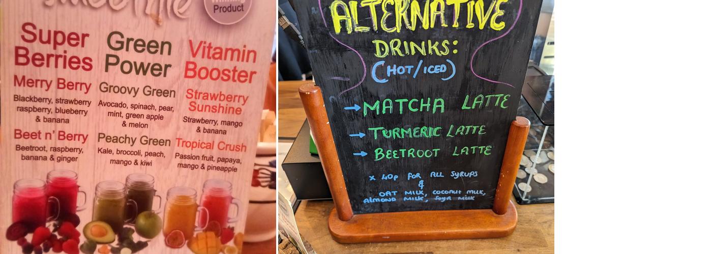 Armoni Coffee, Crouch End Blend Limited Menu