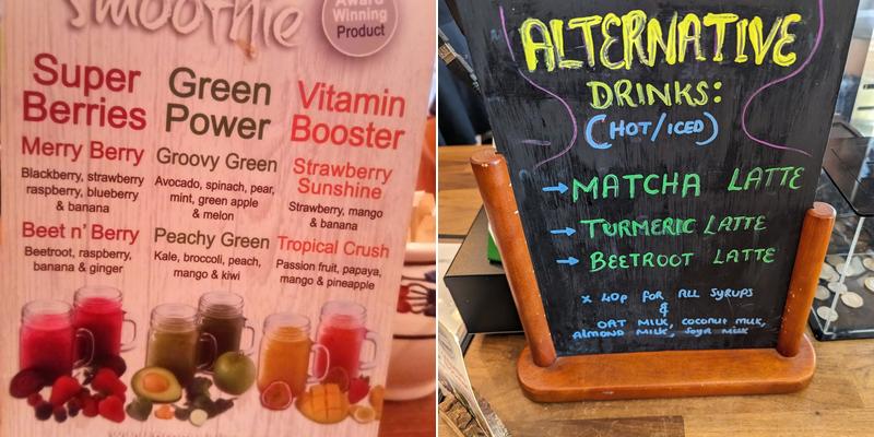 Armoni Coffee, Crouch End Blend Limited Menu