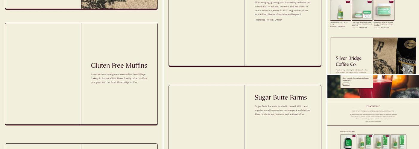 All Pro Nutrition Menu