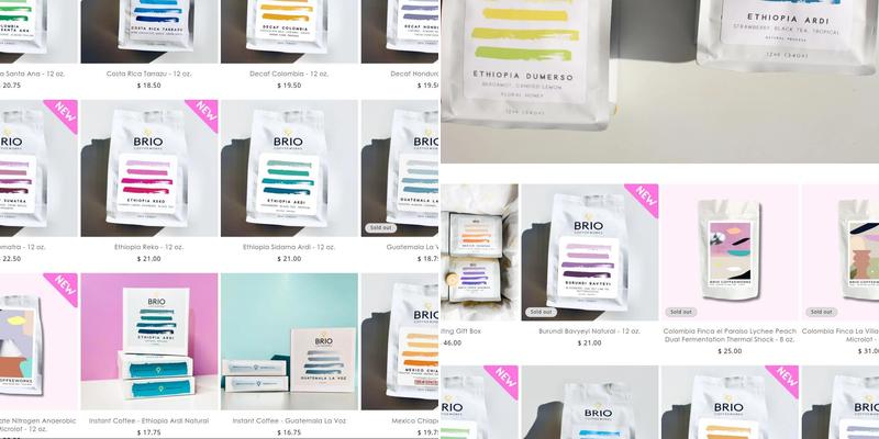 Brio Coffeeworks Menu