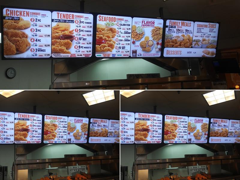 Popeyes Louisiana Kitchen Menu