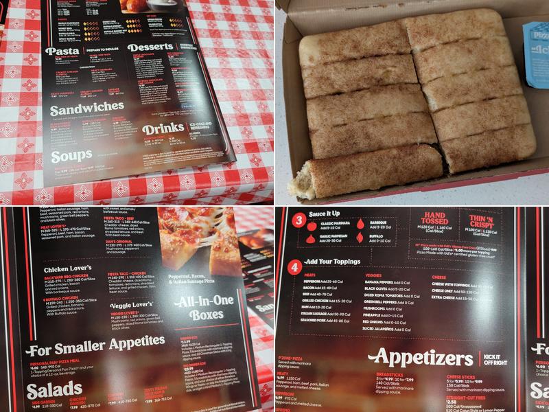 Pizza Hut Menu