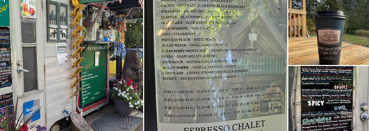 Espresso Chalet Menu