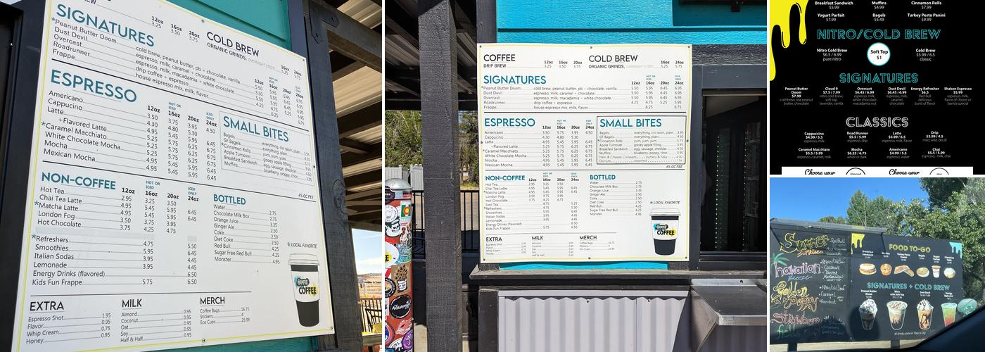 Graffiti Coffee Menu