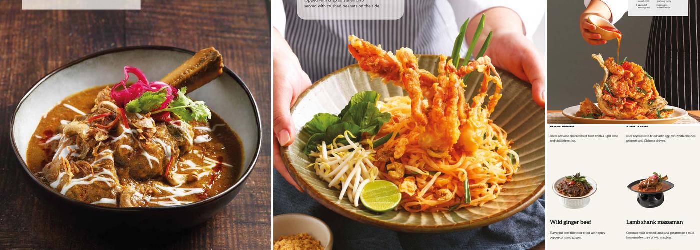 Patara Thai Restaurant Wimbledon Menu