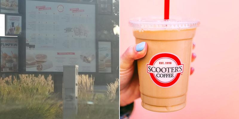 Scooter's Coffee Menu