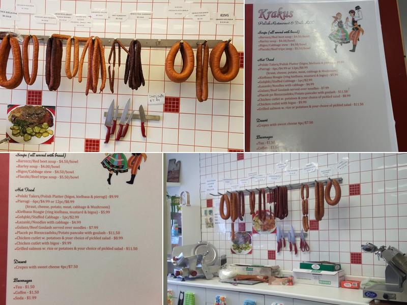 Krakus Deli Menu