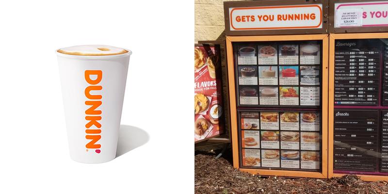 Dunkin' Menu