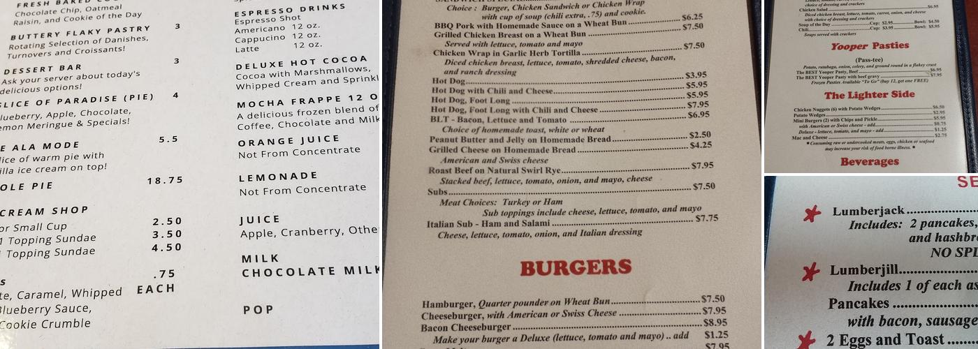 The Berry Patch Restaurant & Bakery Menu