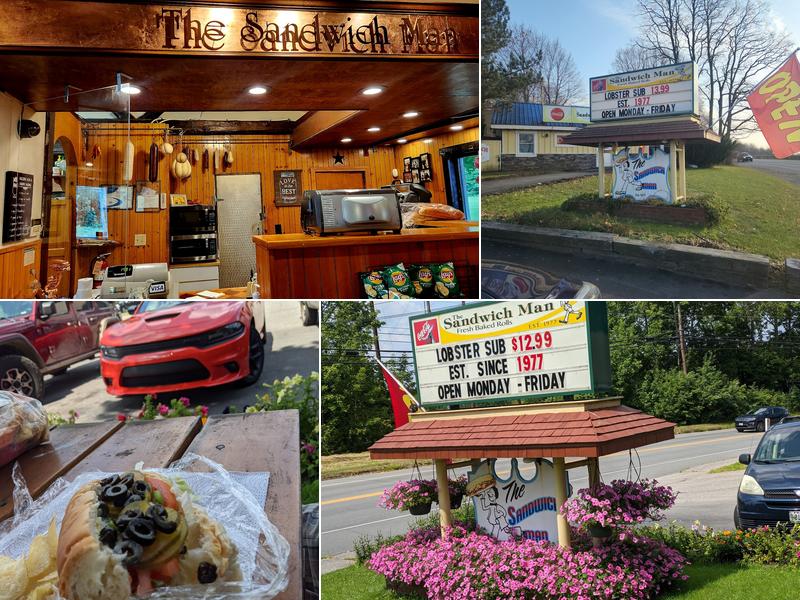 Sandwich Man 382 North St, Calais
