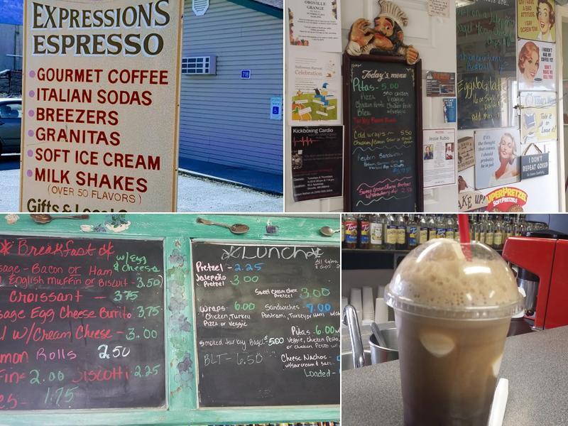 Expressions Espresso Menu