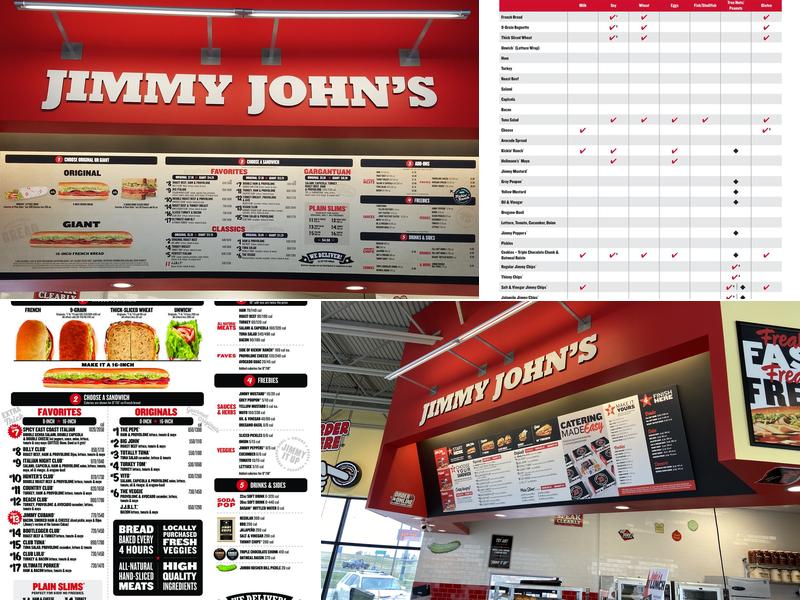 Jimmy John's Menu