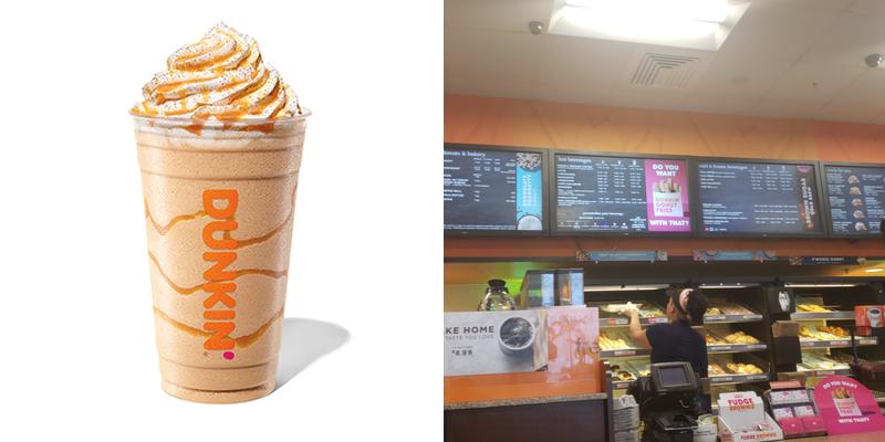 Dunkin' Menu