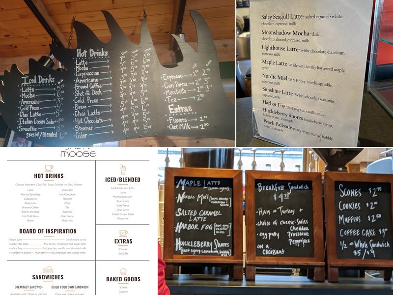 Java Moose Espresso Cafe Menu