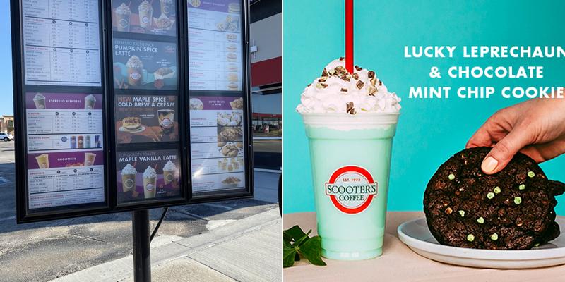 Scooter's Coffee Menu