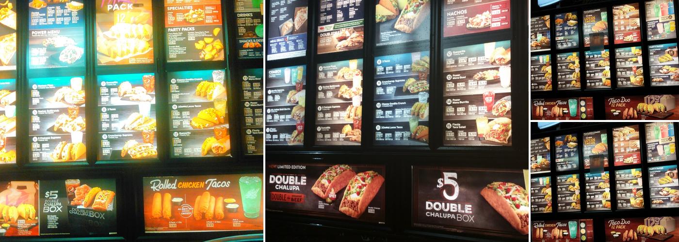 Taco Bell Menu