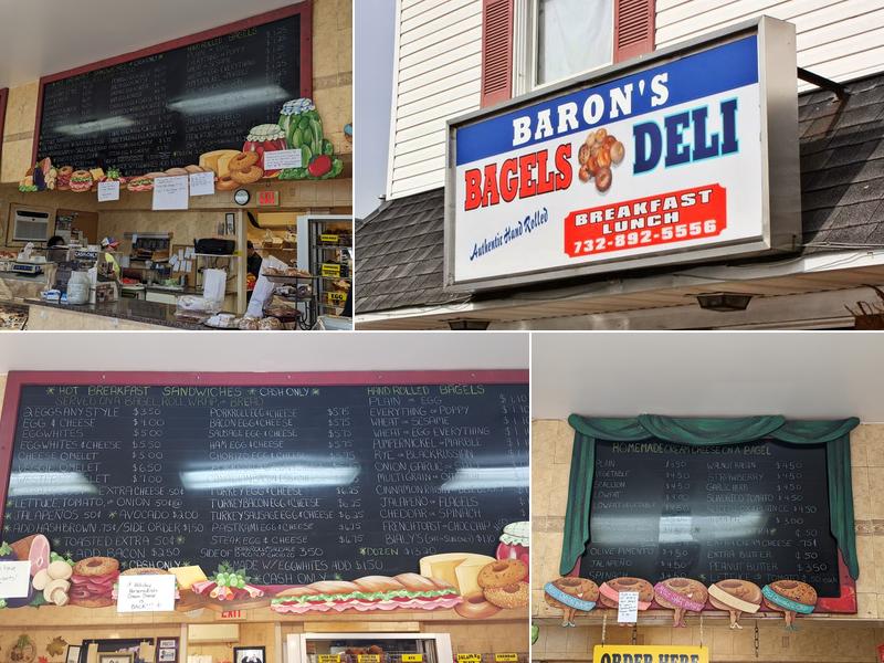 Baron's Bagels - Point Pleasant Menu