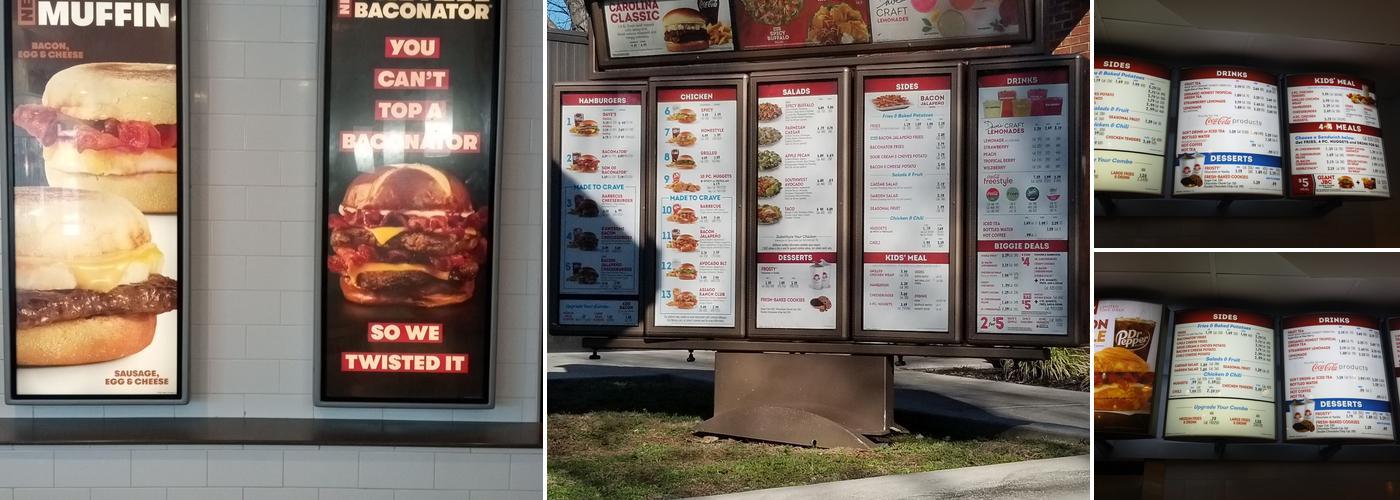 Wendy's Menu