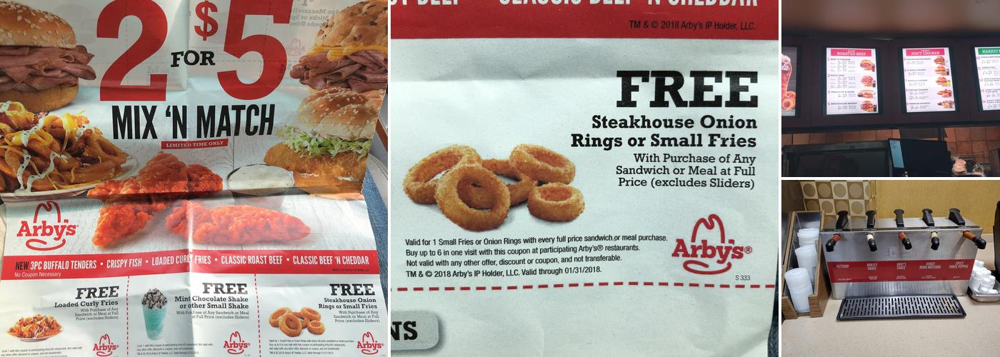 Arby's Menu
