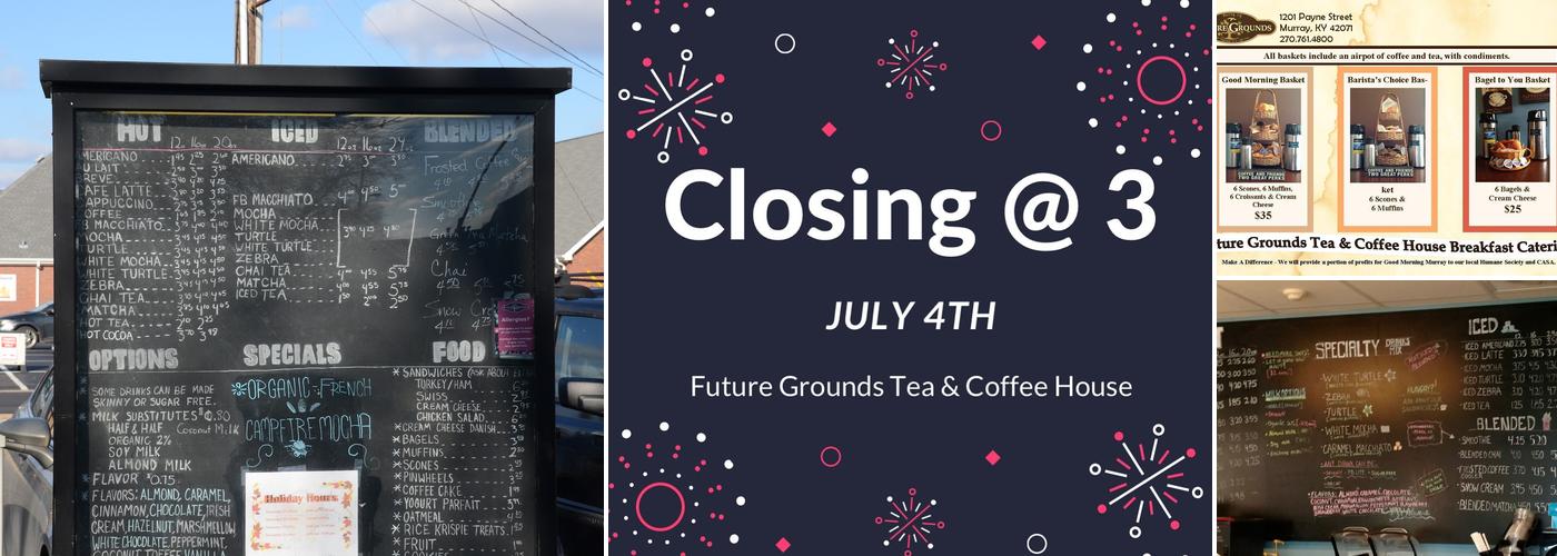 Future Grounds Coffee Menu