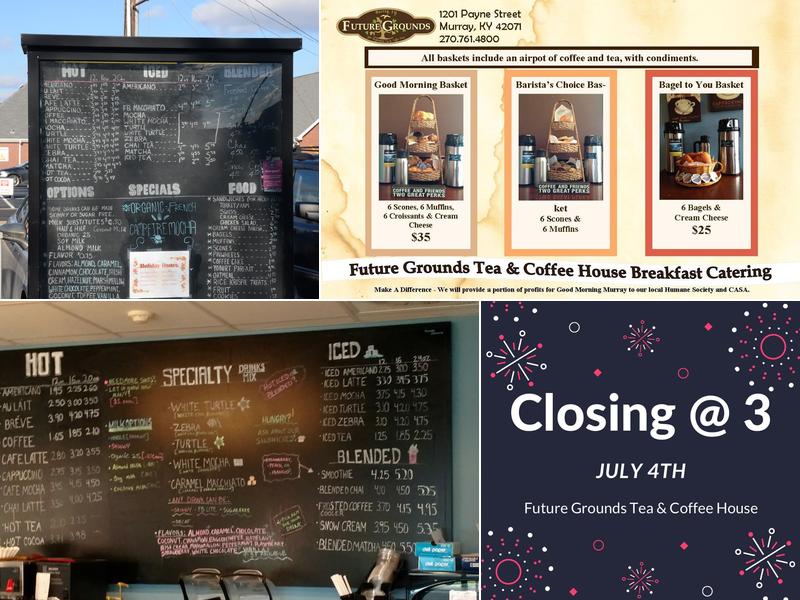 Future Grounds Coffee Menu