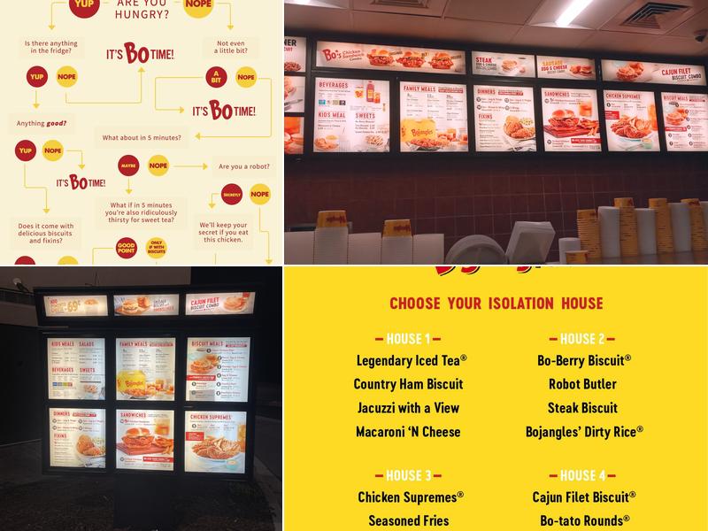 Bojangles Menu