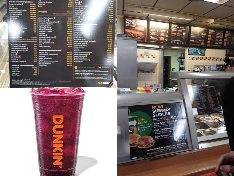 Dunkin' Menu
