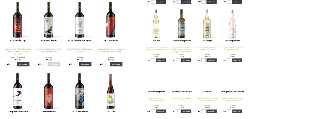 Flying Leap Vineyards & Distillery (Winery Estate - Elgin, AZ) Menu