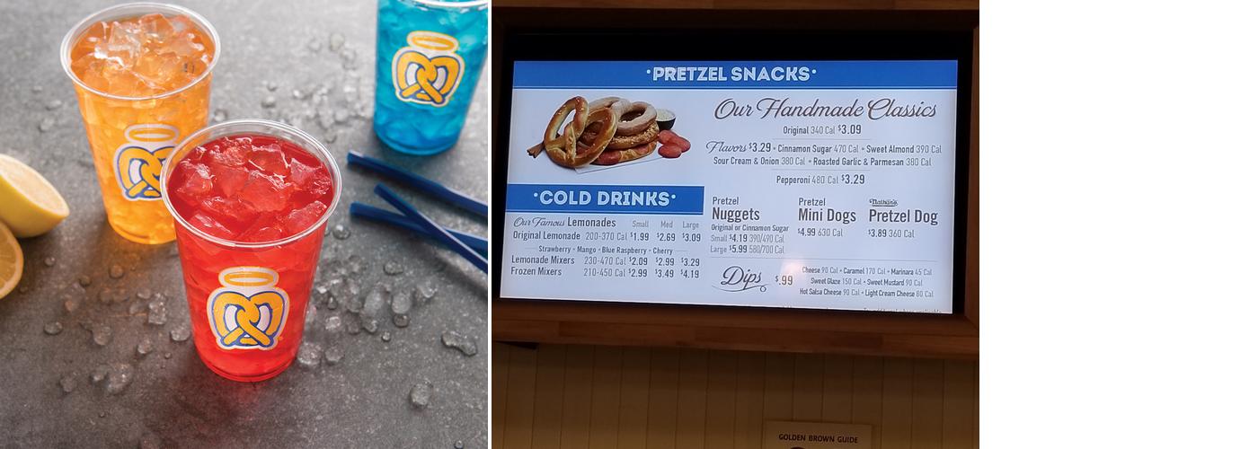 Auntie Anne's Menu