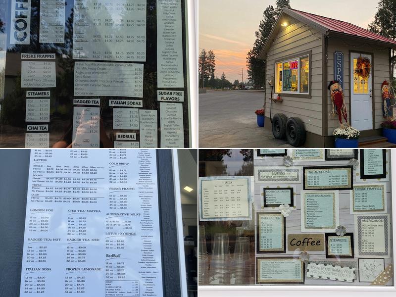 Friske Beans Espresso Menu