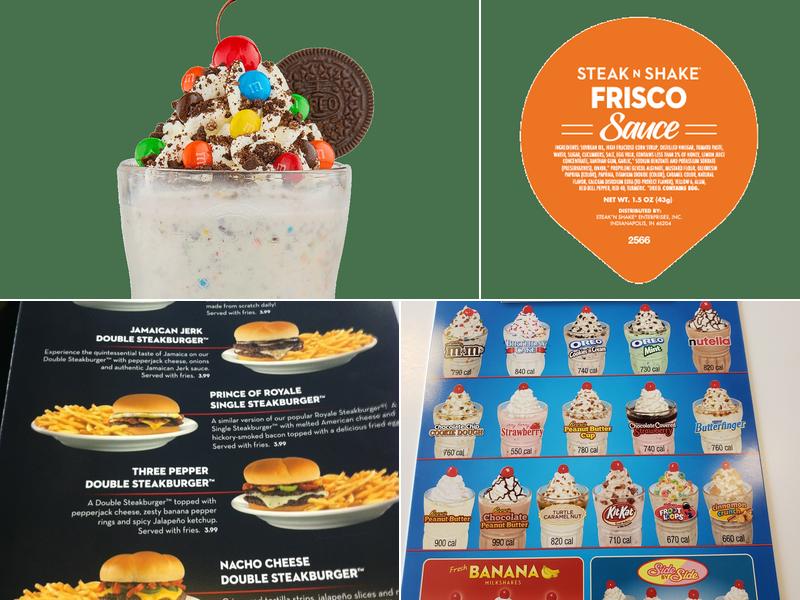 Steak 'n Shake Menu