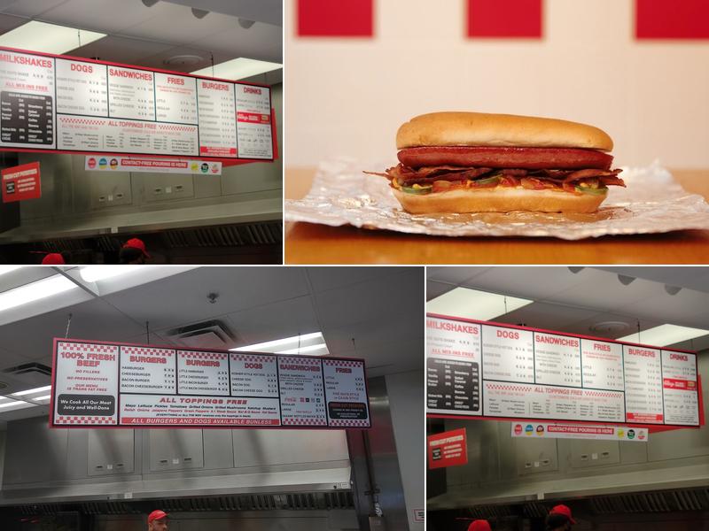 Five Guys Menu