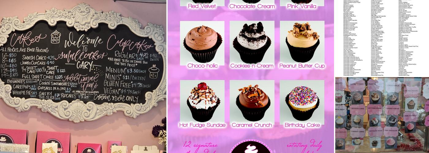 Smallcakes Menu