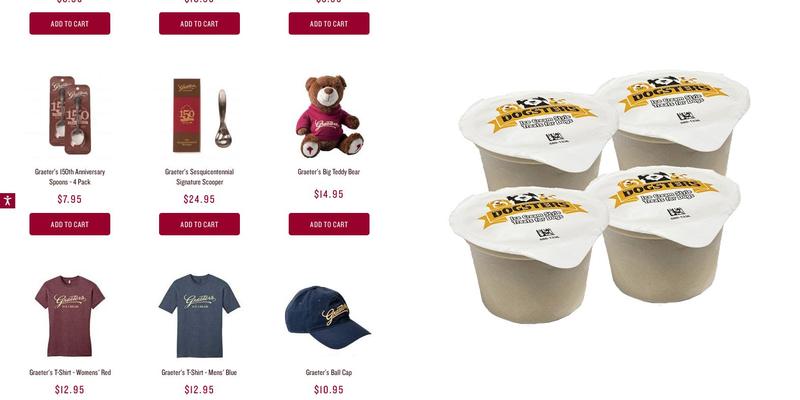 Graeter's Ice Cream Menu