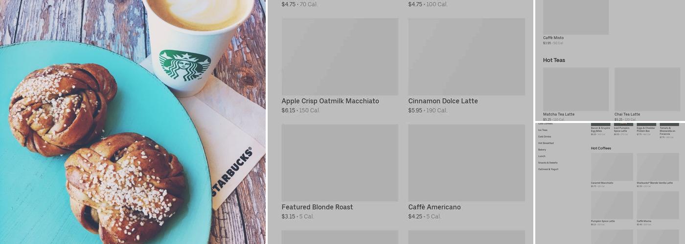 Starbucks Menu