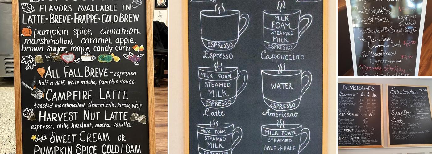 The Perk Beverage Menu