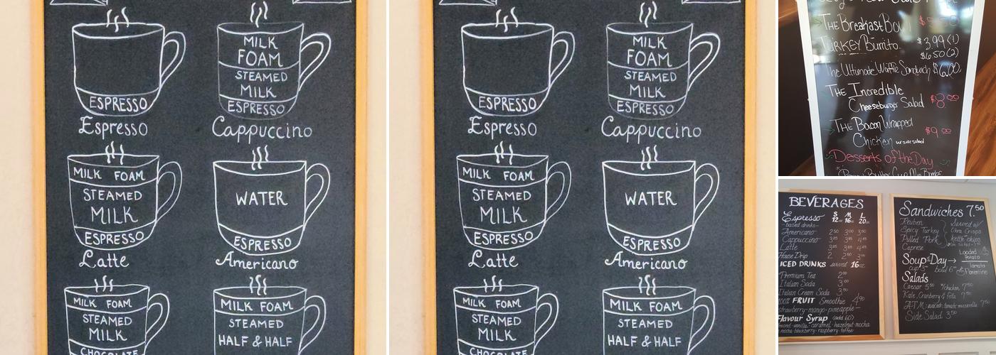 The Perk Beverage Menu