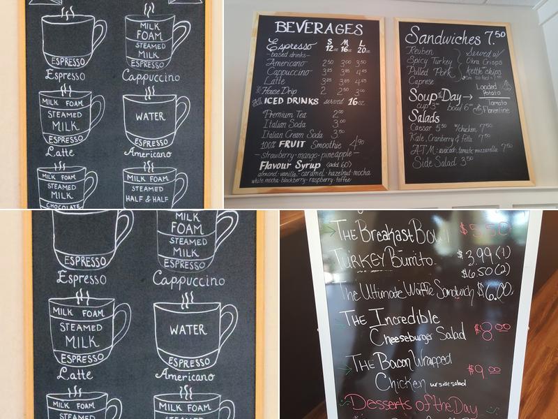 The Perk Beverage Menu