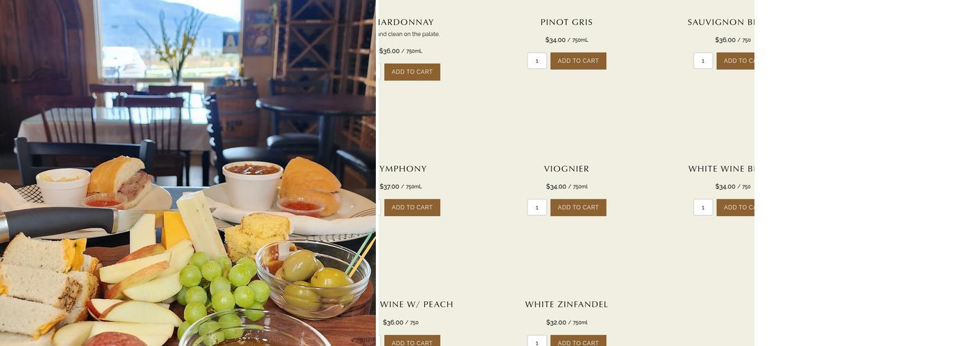 Tehachapi Wine & Cattle Menu